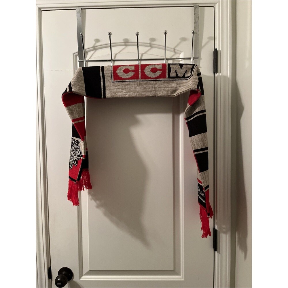 Chicago Blackhawks CCM Scarf Hockey Adult Unisex